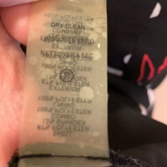 Calvin Klein floral size 4 midi dress with asymmetrical design - Picture 4 of 9